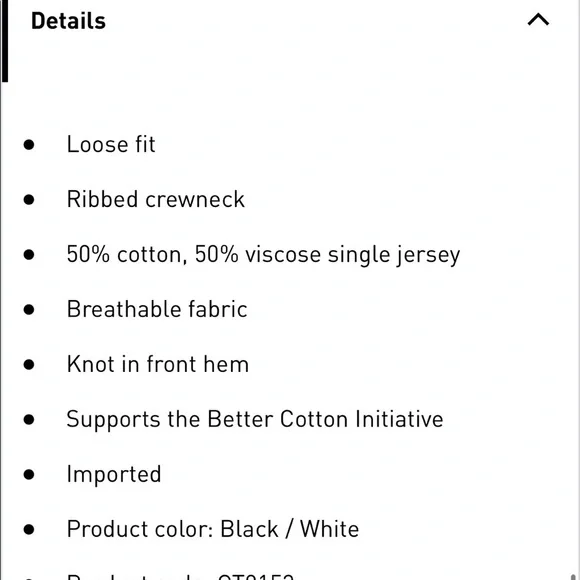 NWT ADIDAS Essential Comfort Tee - Picture 5 of 9